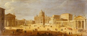 Piazza S. Pietro, Rom