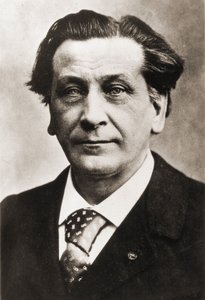 François Coppée (1842-1908), französischer Dichter und Dramatiker, fotografiert von Nadar. von Gaspard Felix Tournachon Nadar