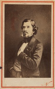 Porträt von Eugène Delacroix 1798-1863, 1858