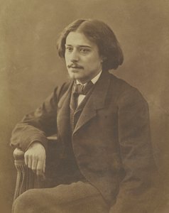 Porträt des Autors Alphonse Daudet 1840-1897, ca. 1860