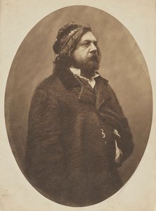 Porträt des Dichters Théophile Gautier, 1811-1872, ca. 1856