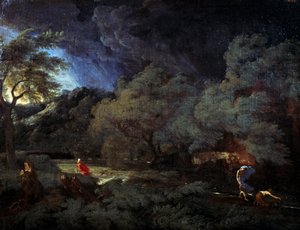 Stürmische Landschaft