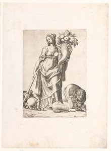 Allegorie auf den Überfluss dank des Friedens
