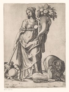 Allegorie auf den Überfluss dank Frieden