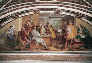 Experiment an der Accademia del Cimento in Anwesenheit von Ferdinando II de