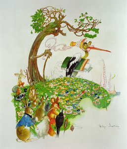 Der Hase und die Schildkröte, aus 
