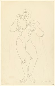 Männlicher Akt Nr. 12 von Gaston Lachaise