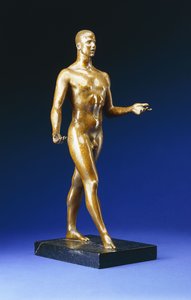 Mann gehend - Porträt von Lincoln Kirstein, ca. 1933