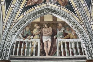 Ecce Homo Fresko von Gaudenzio Ferrari (ca. 1475-1546) 1542 Mailand, Basilica di Santa Maria delle Grazie Italien