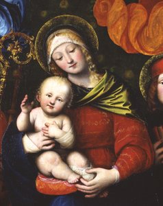 Madonna mit Kind, Detail, 1516