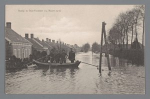 Katastrophe in Oud-Vossemeer am 13. März 1906 von Gebroeders van Straaten
