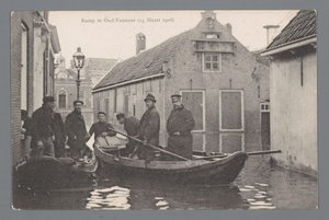 Katastrophe in Oud-Vossemeer am 13. März 1906 von Gebroeders van Straaten