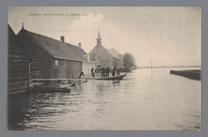 Katastrophe in Oud-Vossemeer am 13. März 1906 von Gebroeders van Straaten