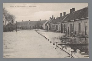 Katastrophe in Oud-Vossemeer am 13. März 1906 von Gebroeders van Straaten