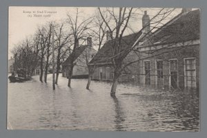 Katastrophe in Oud-Vossemeer am 13. März 1906 von Gebroeders van Straaten