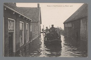 Katastrophe in Oud-Vossemeer am 13. März 1906 von Gebroeders van Straaten