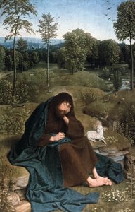Johannes der Täufer in der Wildnis, 1490-1495