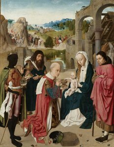 Die Anbetung der Könige von Geertgen Tot sint Jans