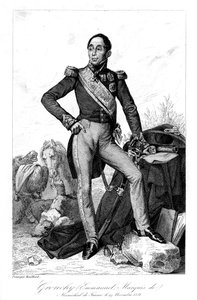 Emmanuel, Marquis de Grouchy 1766-1847, französischer General und Marschall, 1839 von Geille