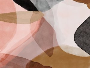 Weiche abstrakte Formen von Gemma Bardot