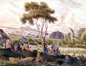 Réunion-Insel: Blick auf Saint Benoit