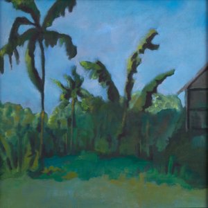 Indische Landschaft (aus dem Gedächtnis), 2024