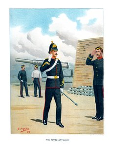 Die Königliche Artillerie, ca. 1890