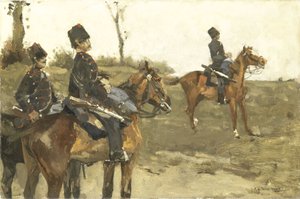 Husaren von Georg-Hendrik Breitner