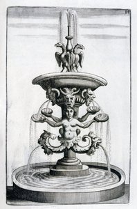 Brunnenentwurf, 1664 von Georg Andreas Bockler