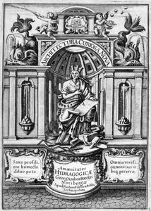 Titelseite von Architectura Curiosa Nova, 1664