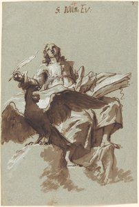 Heiliger Johannes der Evangelist von Georg Anton Urlaub