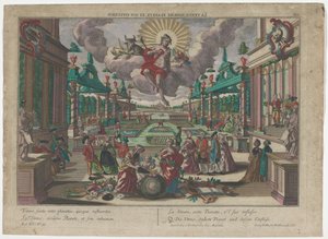 Allegorie auf den Planeten Venus (Serientitel) von Georg Balthasar Probst