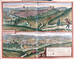 Eisenstadt, Deutschland - Mannersdorf, Österreich - in 