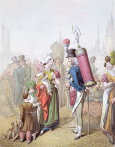 Die Pont Notre-Dame, ca. 1810