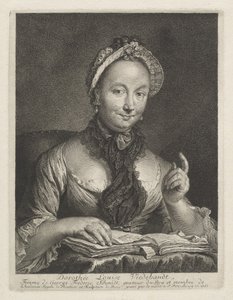 Dorothée Louise Viedebandt (Die Frau des Künstlers)