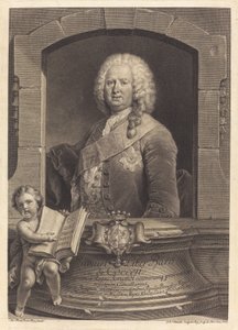 Samuel Liber Baro de Cocceji von Georg Friedrich Schmidt after Jean Pesne