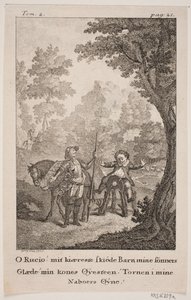 Illustration zu Don Quixote von Georg Haas