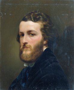 Selbstbildnis von Georg Koberwein