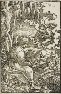 St. Matthäus, aus der Lutherbibel von Georg Lemberger
