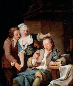 Ein betrogener Ehemann: Wein und Liebe von Georg Melchior Kraus