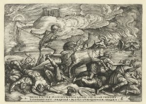 Triumph des Todes Sechs Triumphe von Petrarca (Serientitel) von Georg Pencz