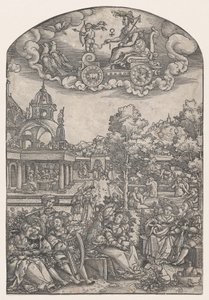 Venus, von den sieben Planeten von Georg Pencz