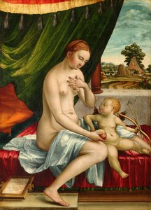 Venus und Amor von Georg Pencz