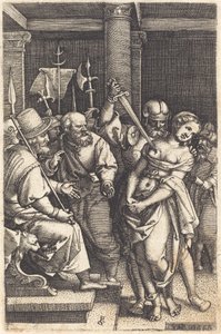 Virginius tötet seine Tochter von Georg Pencz