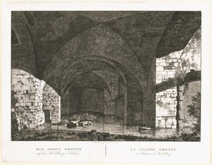 Die Große Grotte auf dem Heidelberger Schloss