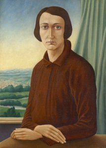 Hedwig Schrimpf, die zweite Frau des Künstlers von Georg Schrimpf