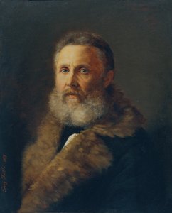 Der Maler Carl Teibler, der Vater des Künstlers