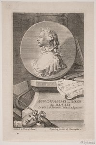 Die Schauspielerin Anna Catharina von Passow