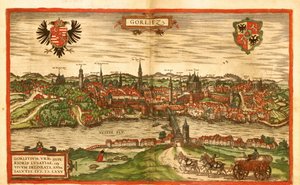 Görlitz, Deutschland von Georg and Hogenberg Franz (1535 90) Braun