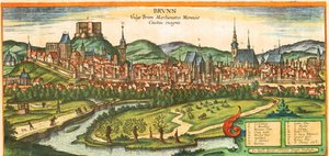 Markgrafschaft Mähren, zweitgrößte Stadt in der Tschechischen Republik